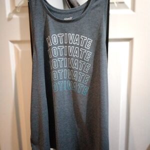 Old Navy Active Dark Gray Tank Top